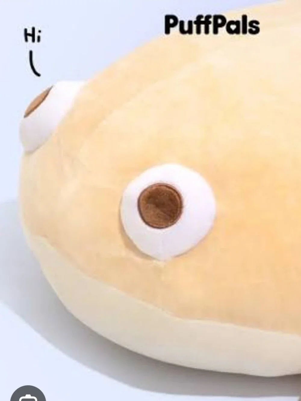 Fluffnest Puffpals Mega Ham Frog Plush